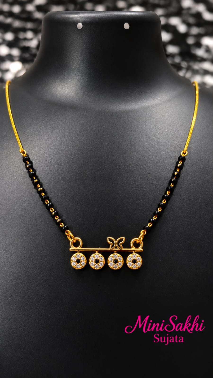 Butterfly Mangalsutra